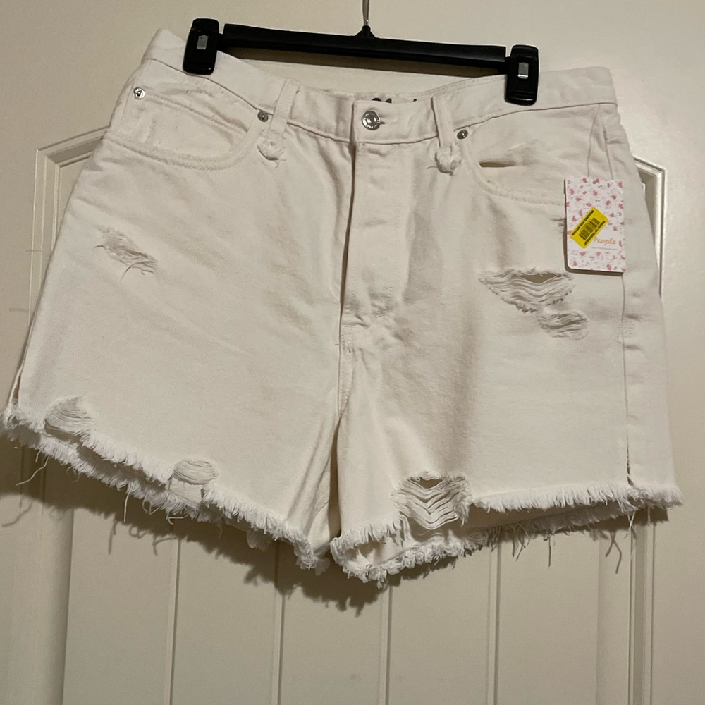 Free people distressed cut off shorts